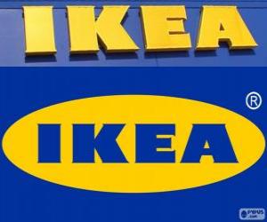 пазл Ikea логотип